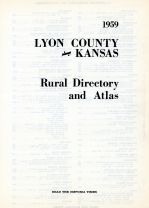 Lyon County 1959 